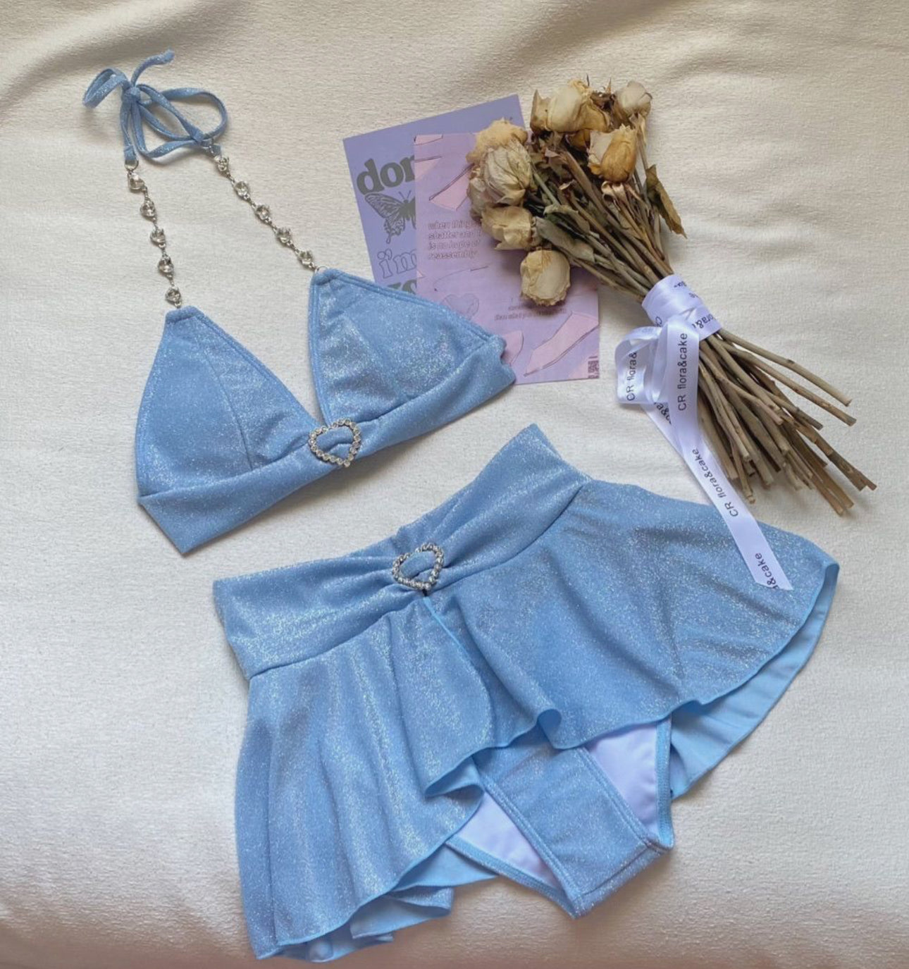 Hottie Swimwear *Glitter Blue